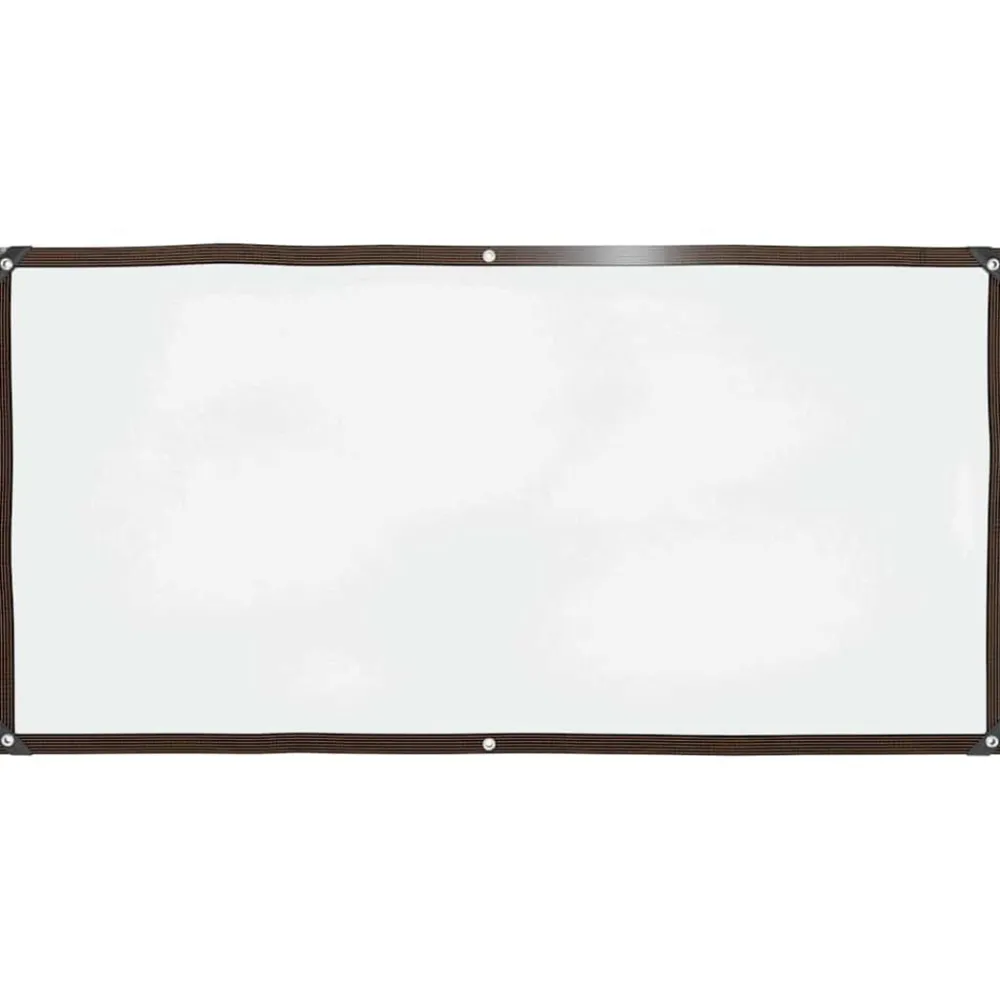 Accessoires De Quincaillerie-vidaXL Bâche transparente avec œillets 1x2 m polyéthylène