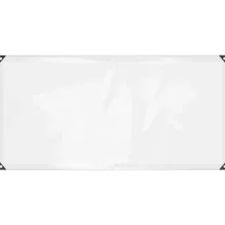 vidaXL Bâche transparente avec œillets 1x2 m polyéthylène
