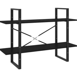vidaXL Bibliothèque à 2 niveaux 100x30x70 cm bois d'ingénierie