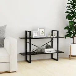 vidaXL Bibliothèque à 2 niveaux 100x30x70 cm bois d'ingénierie