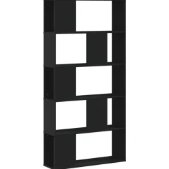 vidaXL Bibliothèque 5 niveaux 80,5x23,5x162,5 cm bois ingénierie
