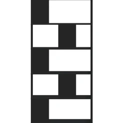 vidaXL Bibliothèque 5 niveaux 80,5x23,5x162,5 cm bois ingénierie