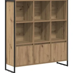 Étagères-vidaXL Bibliothèque 2 pcs Chêne artisan 99,5 x 30 x 108 cm chêne artisanal