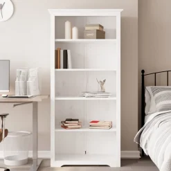 vidaXL Bibliothèque BODO 82x40x173 cm bois pin massif 5 niveaux