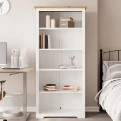 vidaXL Bibliothèque BODO 82x40x173 cm bois pin massif 5 niveaux