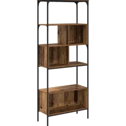 Étagères-vidaXL Bibliothèque 76 x 33 x 188,5 cm Bois d'ingénierie Bois ancien