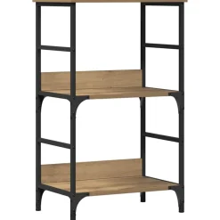 Étagères-vidaXL Bibliothèque chêne artisanal 50x33x82 cm bois d'ingénierie chêne artisanal