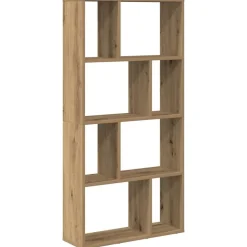 Étagères-vidaXL Bibliothèque chêne artisanal 60x20x120,5 cm bois d'ingénierie chêne artisanal