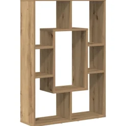Étagères-vidaXL Bibliothèque chêne artisanal 63x20x90 cm bois d'ingénierie chêne artisanal