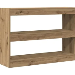 Étagères-vidaXL Bibliothèque chêne artisanal 100 x 30 x 72 cm Bois d'ingénierie chêne artisanal
