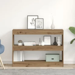 Étagères-vidaXL Bibliothèque chêne artisanal 100 x 30 x 72 cm Bois d'ingénierie ch&ecirc;ne artisanal