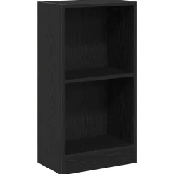 vidaXL Bibliothèque chêne noir 40x24x76 cm bois d'ingénierie