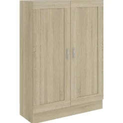 vidaXL Bibliothèque Chêne sonoma 82,5x30,5x115 cm Bois d'ingénierie