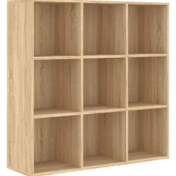 vidaXL Bibliothèque chêne sonoma 98x29x97,5 cm bois d'ingénierie