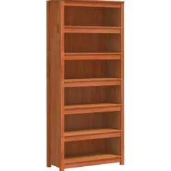 Étagères-vidaXL Bibliothèque 80 x 35 x 183 cm Bois de pin massif Cire marron