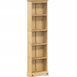 Étagères-vidaXL Bibliothèque Corona 46x20x170 cm bois de pin massif Cire d'abeille