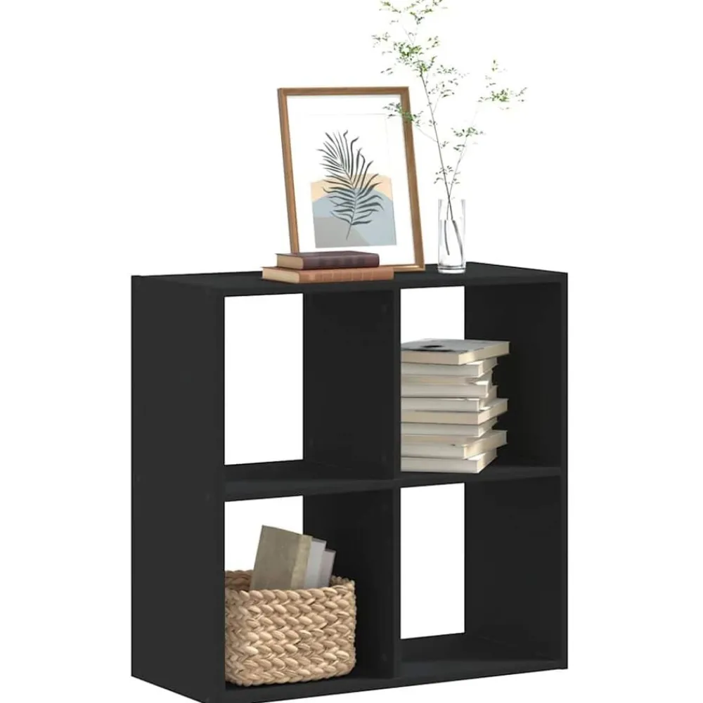 vidaXL Bibliothèque 68,5x32x68,5 cm bois d'ingénierie