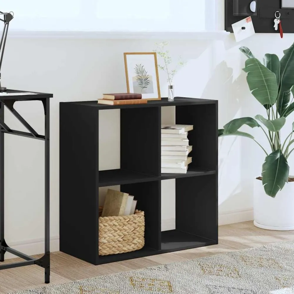 vidaXL Bibliothèque 68,5x32x68,5 cm bois d'ingénierie