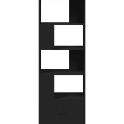 Étagères-vidaXL Bibliothèque 70x36x189 cm bois d'ingénierie Noir