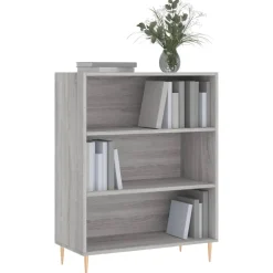vidaXL Bibliothèque 69,5x32,5x90 cm bois d'ingénierie