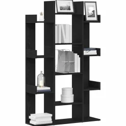 Étagères-vidaXL Bibliothèque 86x25,5x140 cm Bois d'ingénierie Sonoma gris