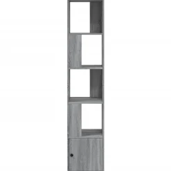 Étagères-vidaXL Bibliothèque 40x36x189 cm bois d'ingénierie Sonoma gris
