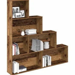 Étagères-vidaXL Bibliothèque 157x24x160 cm bois d'ingénierie Vieux bois