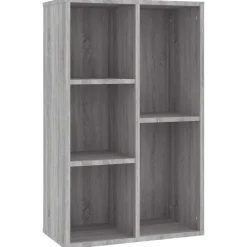 vidaXL Bibliothèque/Buffet 50x25x80 cm bois d'ingénierie