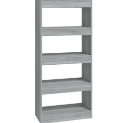 vidaXL Bibliothèque/Cloison 60x30x135 cm Bois d'ingénierie
