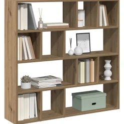 Séparateurs De Pièces-vidaXL Bibliothèque/Séparateur de pièce chêne artisanal 105x24x102 cm ch&ecirc;ne artisanal