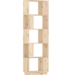 vidaXL Bibliothèque/Séparateur de pièce 51x25x163,5 cm Pin solide