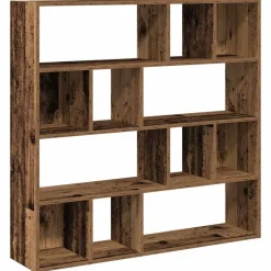Séparateurs De Pièces-vidaXL Bibliothèque/Séparateur de pièce 105x24x102 cm Vieux bois