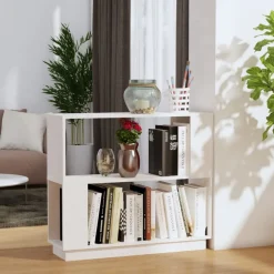 vidaXL Bibliothèque/Séparateur de pièce 80x25x70 cm Pin solide