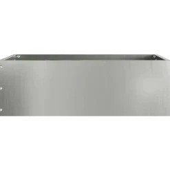 Clôtures & Barrières-vidaXL Bordure de Pelouse Argent 40 x 40 x 13 cm Acier galvanisé