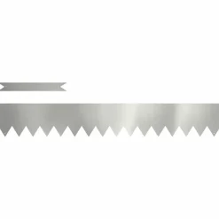 Clôtures & Barrières-vidaXL Bordure de Pelouse 10 pcs Argent 100 x 0.05 x 20 cm Acier galvanisé