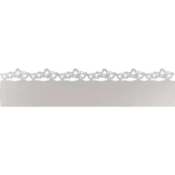 Clôtures & Barrières-vidaXL Bordures de pelouse 10 pcs Argent 103 x 0,05 x 22 cm Acier inoxydable
