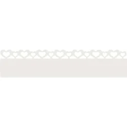 Clôtures & Barrières-vidaXL Bordures de pelouse 10 pcs 103 x 0,05 x 22 cm Acier Blanc
