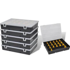Accessoires De Quincaillerie-vidaXL Boîte à outils 6 pcs