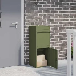 vidaXL Boîte de dépôt de colis 41 x 38 x 103 cm Acier