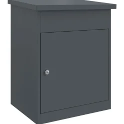 vidaXL Boîte de dépôt de colis 47,5 x 38 x 59 cm Acier