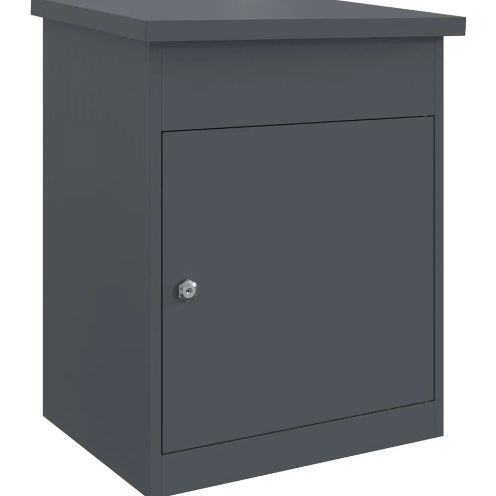 vidaXL Boîte de dépôt de colis 47,5 x 38 x 59 cm Acier