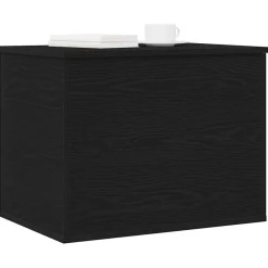 Armoires & Meubles De Rangement-vidaXL Boîte de Rangement Chêne noir 60 x 42 x 46 cm Bois d'ingénierie Ch&ecirc;ne noir