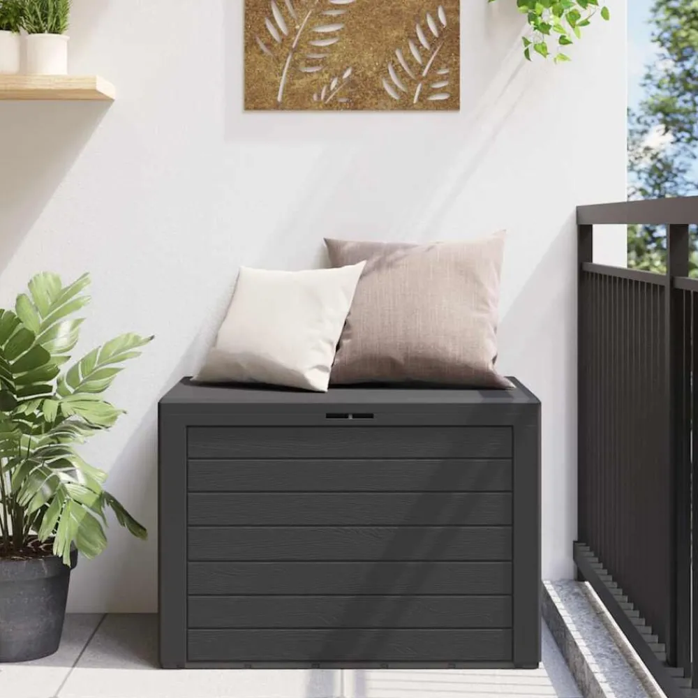 Mobilier De Jardin-vidaXL Boîte de rangement de jardin 78x44x55 cm Anthracite