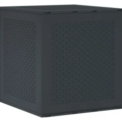 vidaXL Boîte de rangement 55 x 53 x 57 cm Polypropylène