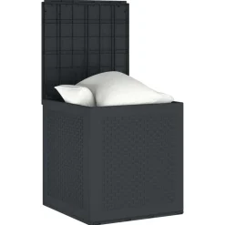 vidaXL Boîte de rangement 55 x 53 x 57 cm Polypropylène