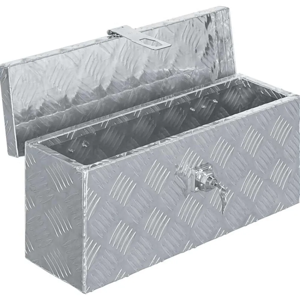vidaXL Boîte en aluminium 48,5 x 14 x 20 cm é