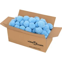 vidaXL Boules anti-bactériennes filtrantes de piscine 1400 g PE