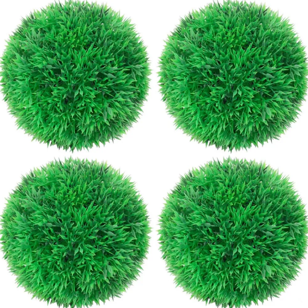 Décorations-vidaXL Boules de buis artificielles 4 pcs 12 cm