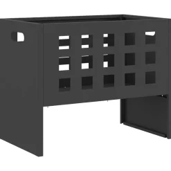 Cheminées-vidaXL Braise Noir 50 x 30 x 40 cm Acier Acier laminé &agrave; froid/noir