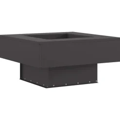 vidaXL Braise Noir 60 x 60 x 30 cm Acier